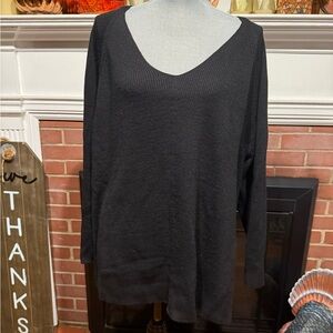 Athleta Black Hanover Sweater
